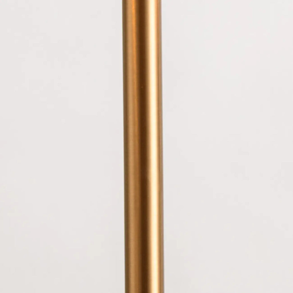 Simplistic Dome Shade Gold Table Lamp for Residential