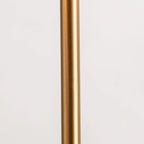 Simplistic Dome Shade Gold Table Lamp for Residential