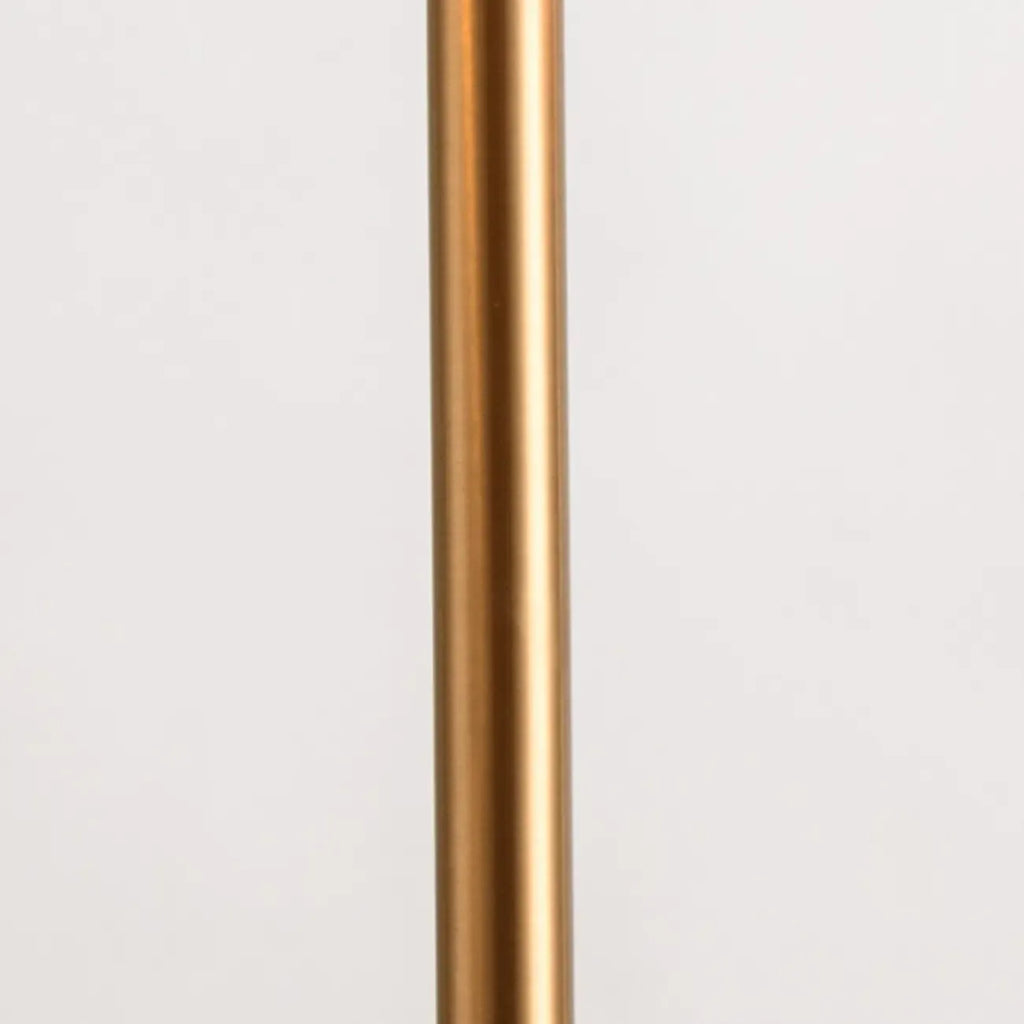 Simplistic Dome Shade Gold Table Lamp for Residential