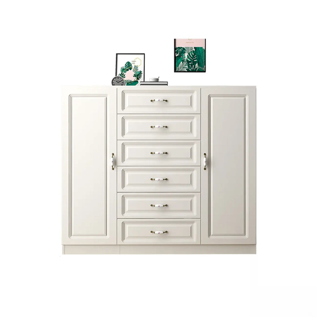 Rectangle Accent Cabinet with Ample Storage for Living Room