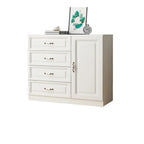 Rectangle Accent Cabinet with Ample Storage for Living Room