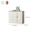 Rectangle Accent Cabinet with Ample Storage for Living Room