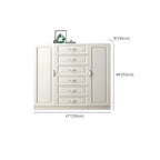 Rectangle Accent Cabinet with Ample Storage for Living Room