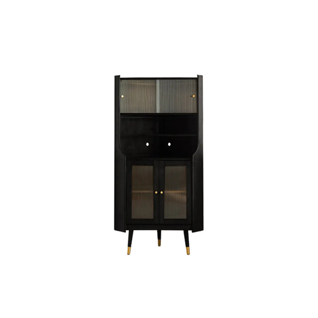 3 Legs Retro Wooden Kitchen Cabinet for Living Room Decor