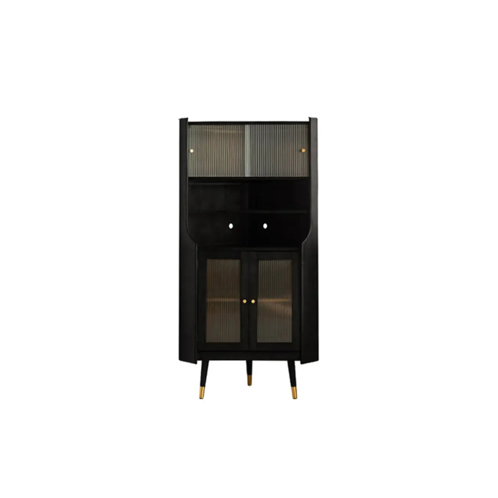 3 Legs Retro Wooden Kitchen Cabinet for Living Room Decor