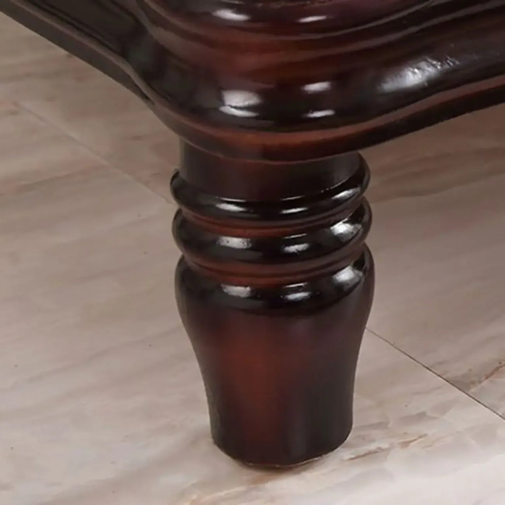 2-Drawer Wood End Table with Storage for Living Room