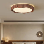 Circle Dimmable 2-Light Flush Mount Ceiling Light Fixture