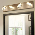 Modern LED Bathroom Vanity Light with Geometric design