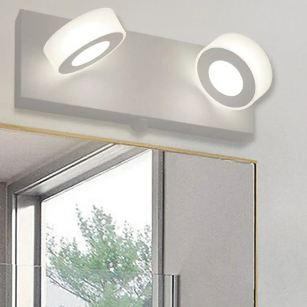 Modern LED Bathroom Vanity Light with Geometric design