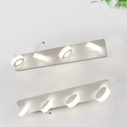 Modern LED Bathroom Vanity Light with Geometric design