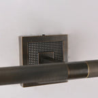 2-Light Modern Black Linear Vanity Light for Bathroom Wall