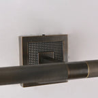 2-Light Modern Black Linear Vanity Light for Bathroom Wall