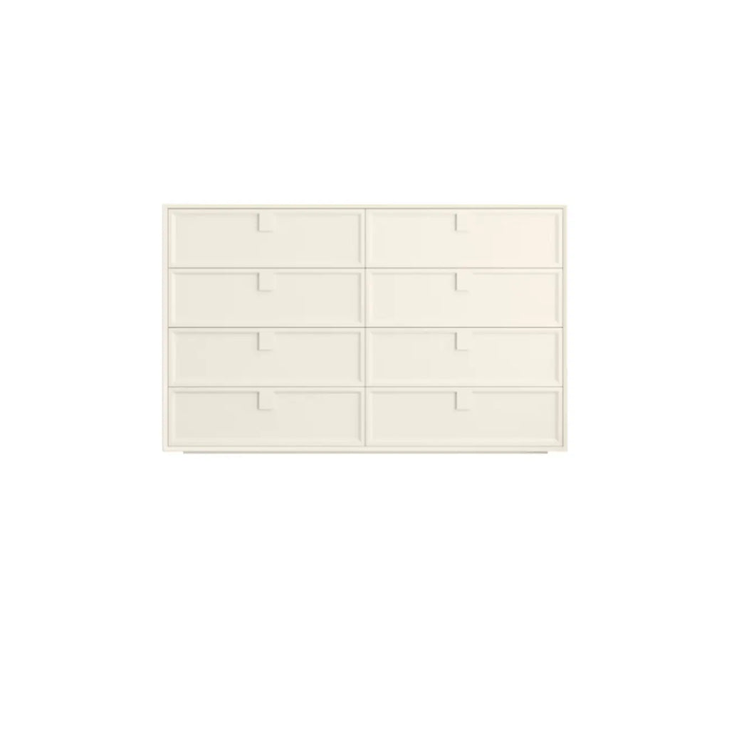 Modern White Bedroom Accent Cabinet with Multi-Size Options