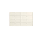 Modern White Bedroom Accent Cabinet with Multi-Size Options