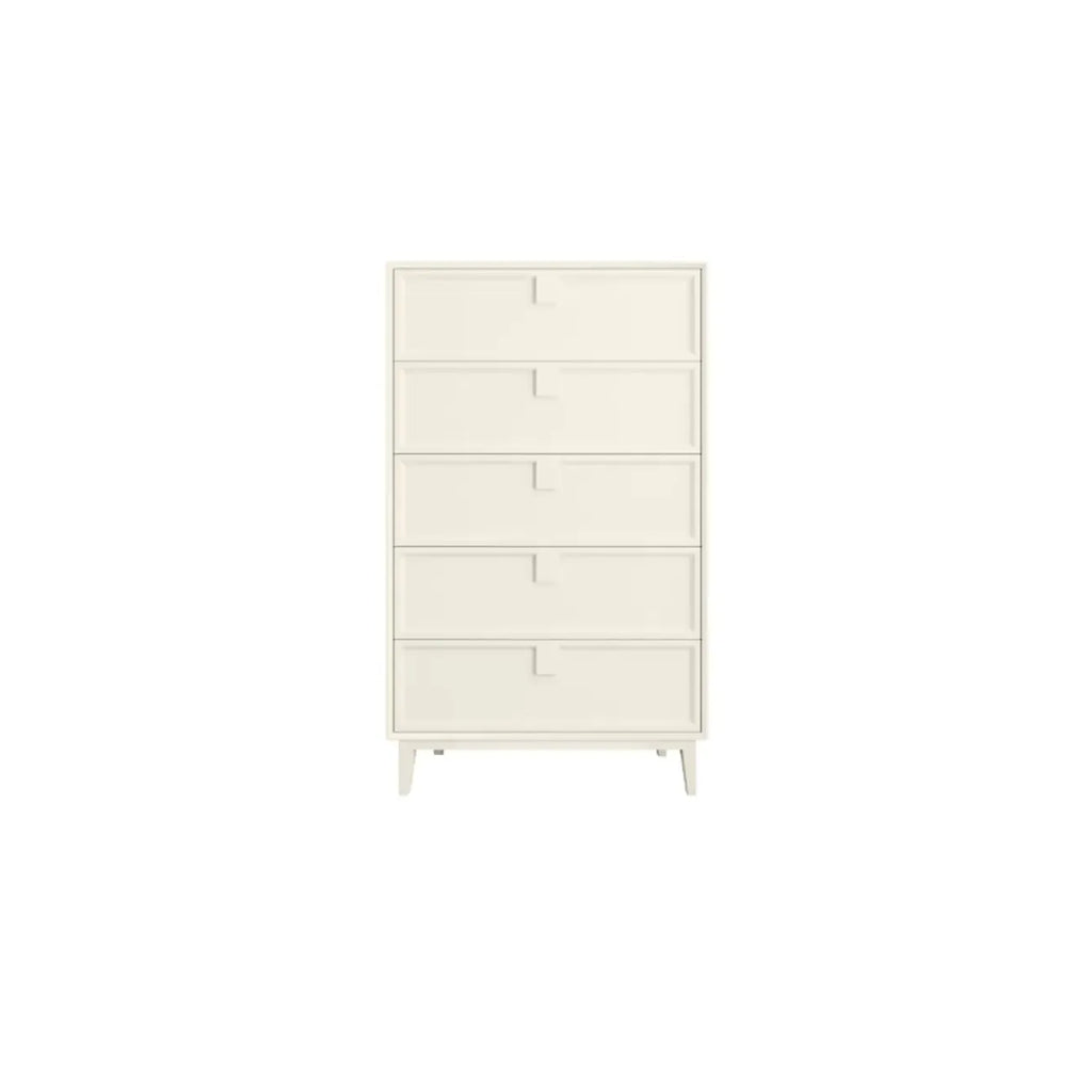 Modern White Bedroom Accent Cabinet with Multi-Size Options
