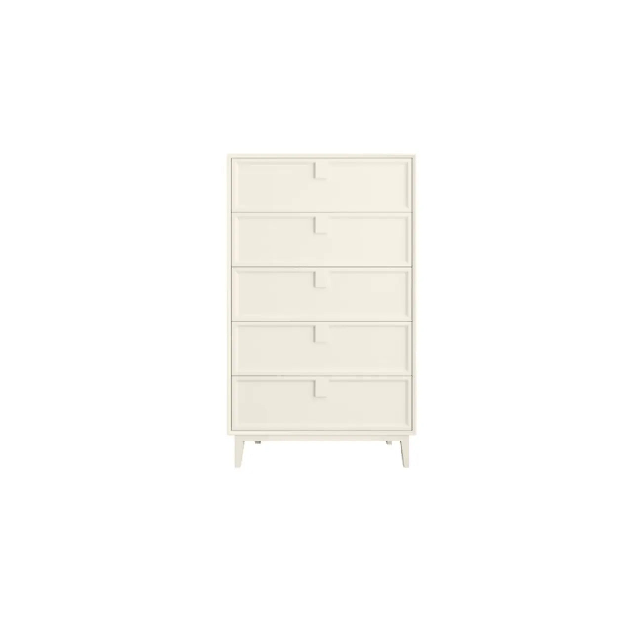 Modern White Bedroom Accent Cabinet with Multi-Size Options