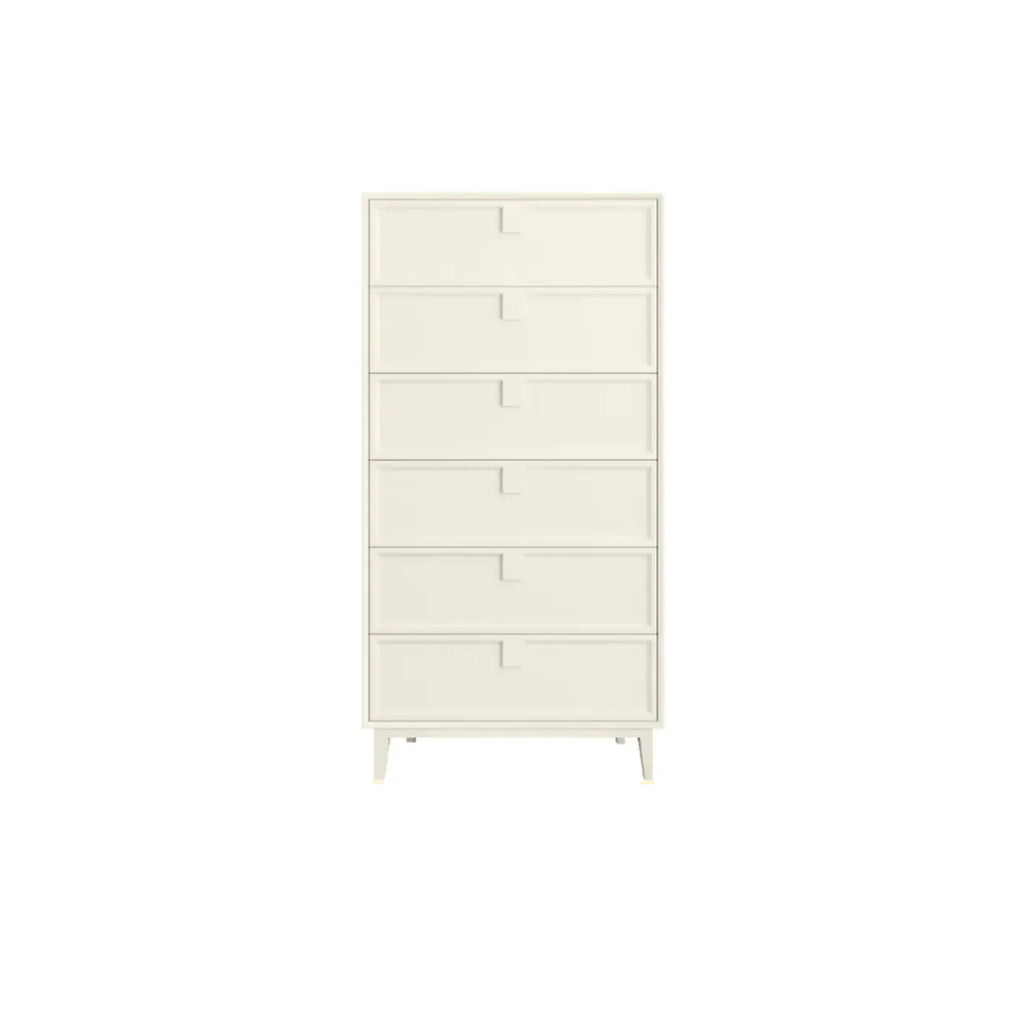 Modern White Bedroom Accent Cabinet with Multi-Size Options