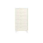 Modern White Bedroom Accent Cabinet with Multi-Size Options