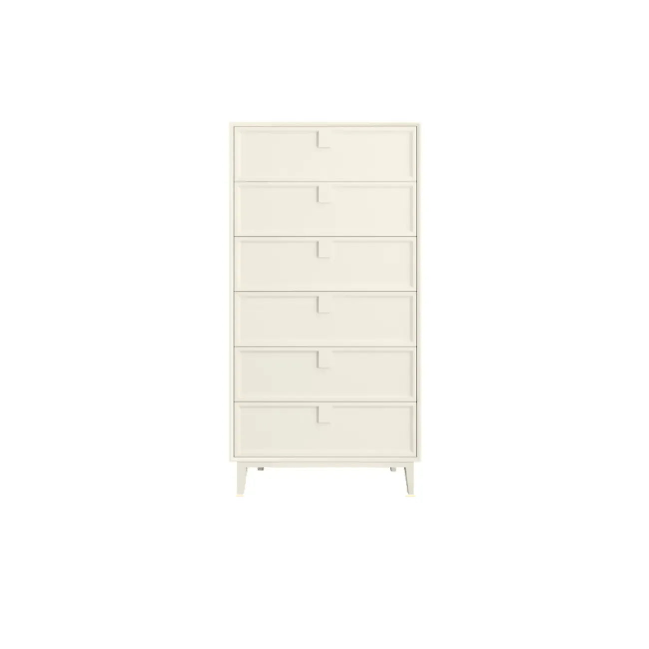 Modern White Bedroom Accent Cabinet with Multi-Size Options