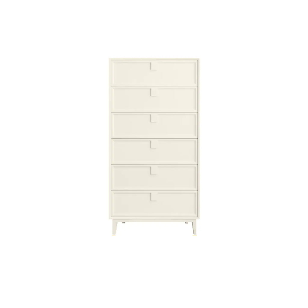 Modern White Bedroom Accent Cabinet with Multi-Size Options