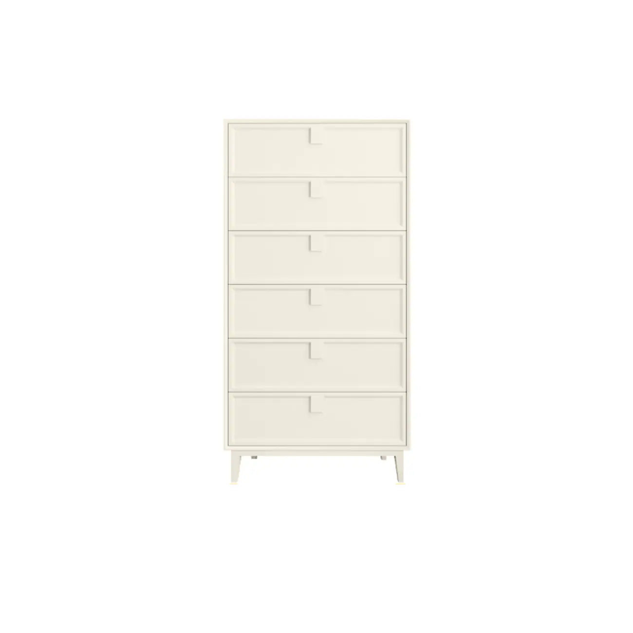 Modern White Bedroom Accent Cabinet with Multi-Size Options