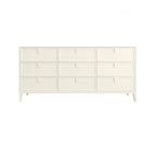 Modern White Bedroom Accent Cabinet with Multi-Size Options
