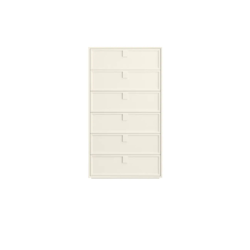 Modern White Bedroom Accent Cabinet with Multi-Size Options