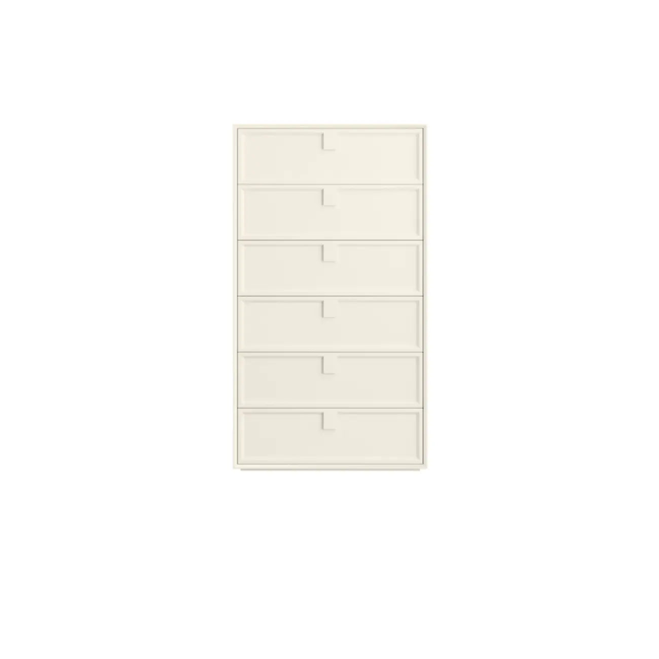 Modern White Bedroom Accent Cabinet with Multi-Size Options