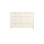 Modern White Bedroom Accent Cabinet with Multi-Size Options