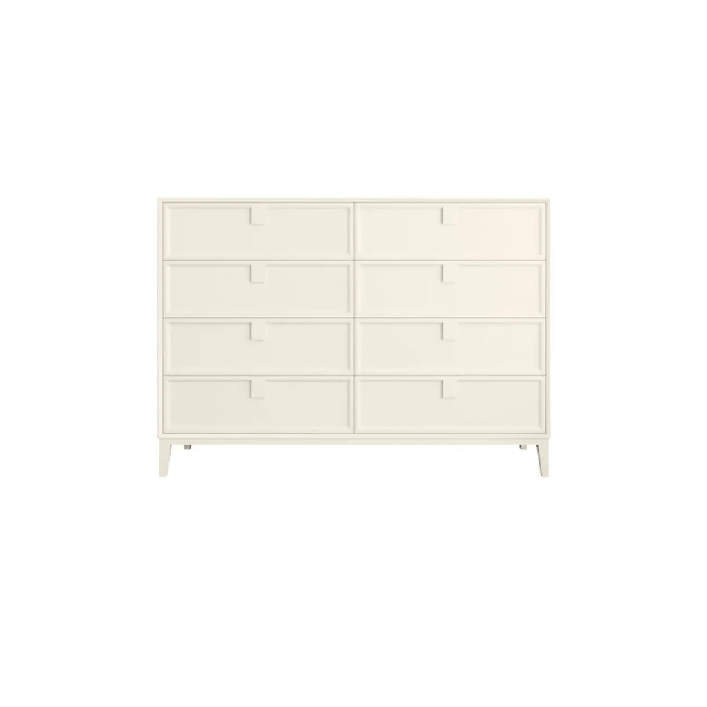 Modern White Bedroom Accent Cabinet with Multi-Size Options