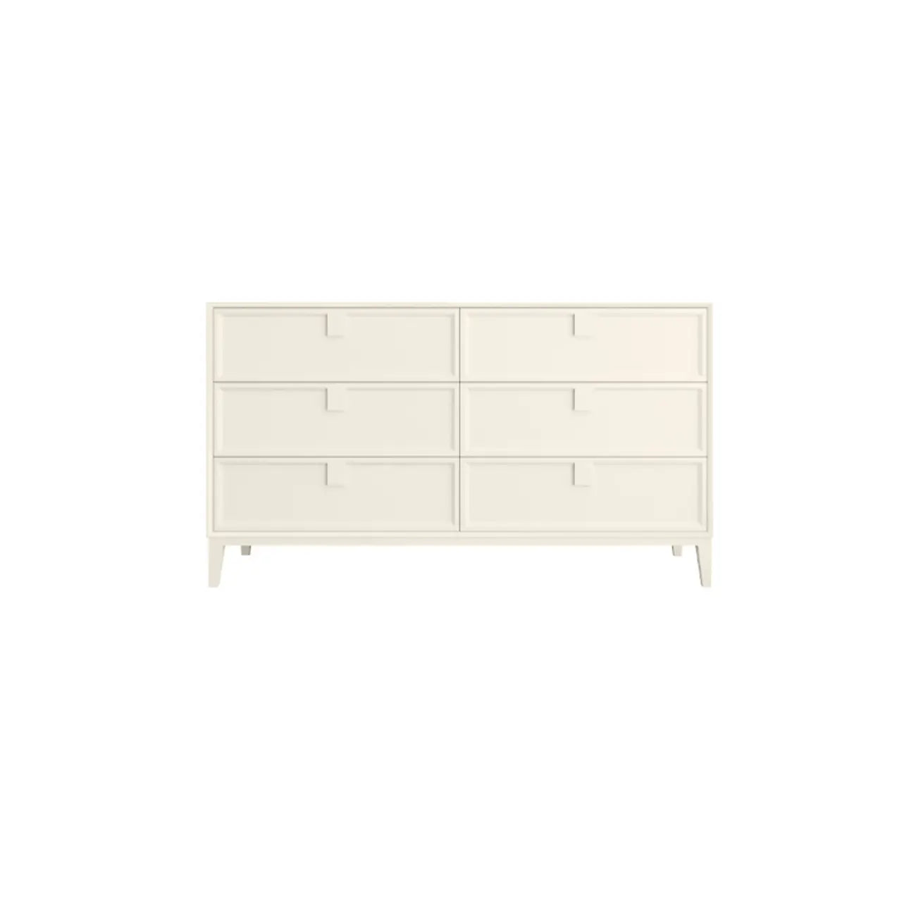 Modern White Bedroom Accent Cabinet with Multi-Size Options