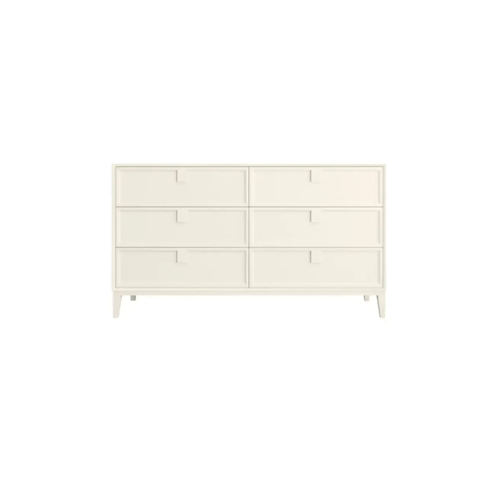 Modern White Bedroom Accent Cabinet with Multi-Size Options