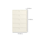 Modern White Bedroom Accent Cabinet with Multi-Size Options