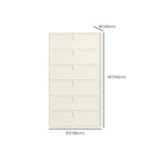 Modern White Bedroom Accent Cabinet with Multi-Size Options