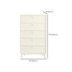 Modern White Bedroom Accent Cabinet with Multi-Size Options