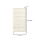 Modern White Bedroom Accent Cabinet with Multi-Size Options