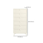 Modern White Bedroom Accent Cabinet with Multi-Size Options