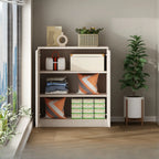 Modern Space-saving Accent Cabinet with Exterior Shelf
