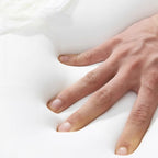 Ergonomic Wooden Upholstered Rocking Chair for Living Room