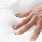 Ergonomic Wooden Upholstered Rocking Chair for Living Room