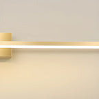 1-Light Linear Golden LED Vanity Light for Bathroom Decor