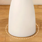 Minimalist Black Metal Round Side Table for Living Room