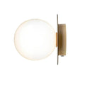 Vintage Globe Glass Bathroom Vanity Light with Ambient Design