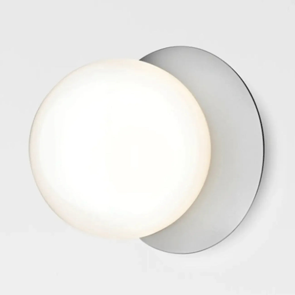 Vintage Globe Glass Bathroom Vanity Light with Ambient Design