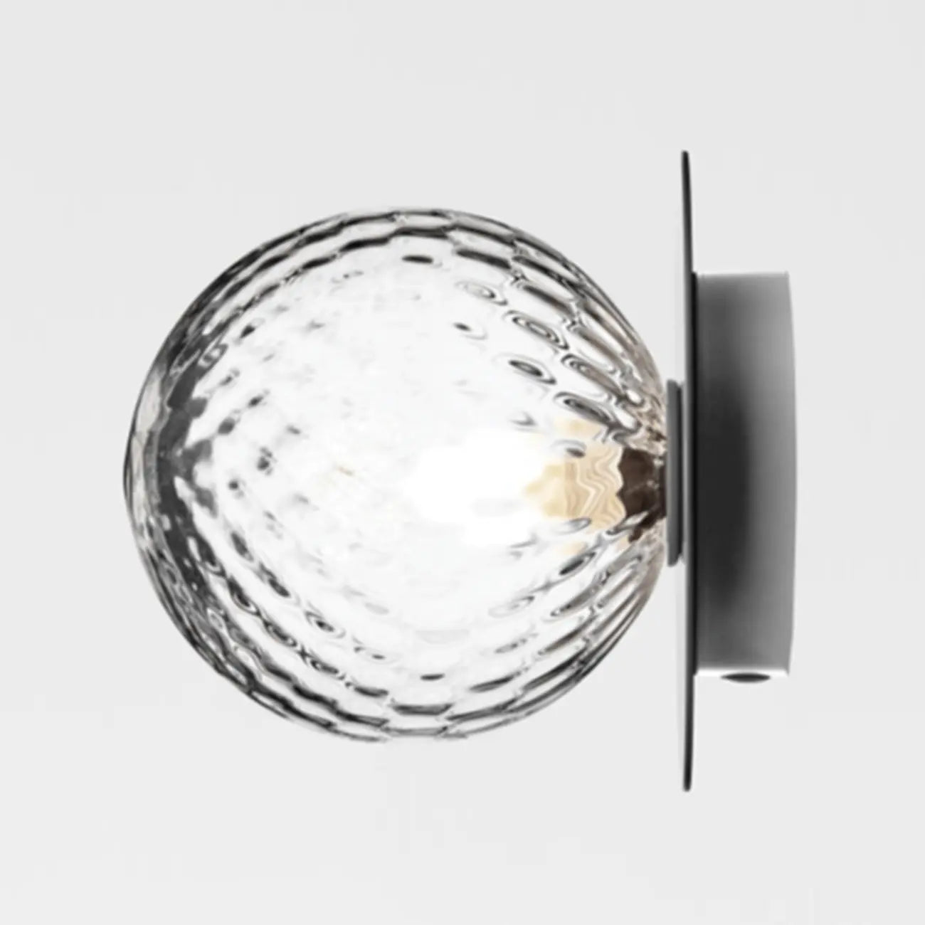 Vintage Globe Glass Bathroom Vanity Light with Ambient Design