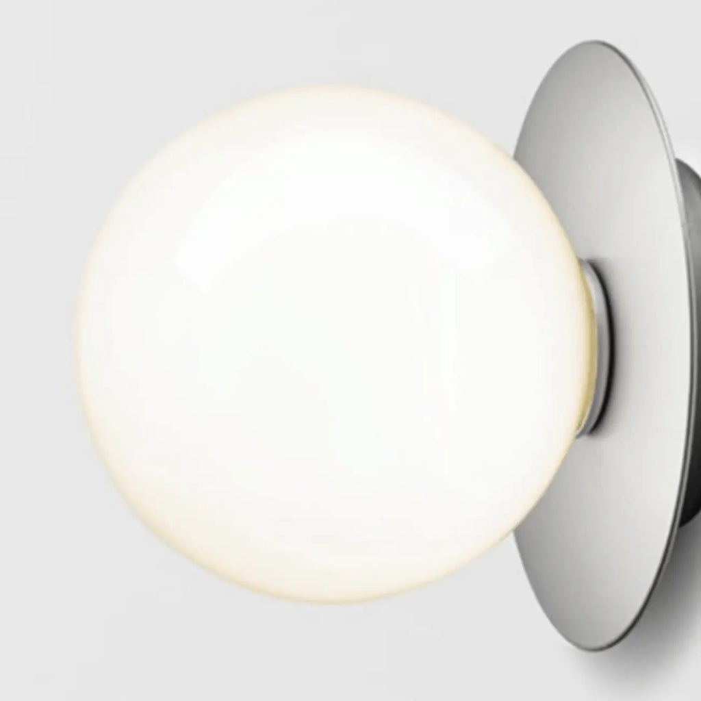 Vintage Globe Glass Bathroom Vanity Light with Ambient Design