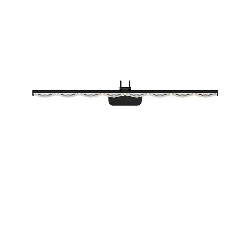 Modern Linear LED Vanity Light Above Bathroom Mirror