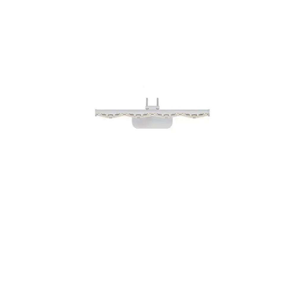 Modern Linear LED Vanity Light Above Bathroom Mirror