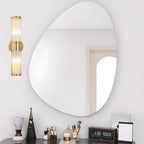 Modern Vertical Glass LED Bathroom Vanity Light with Mini Size