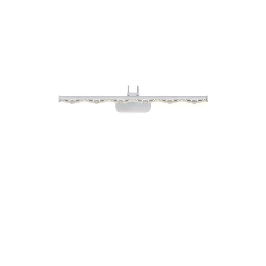 Modern Linear LED Vanity Light Above Bathroom Mirror